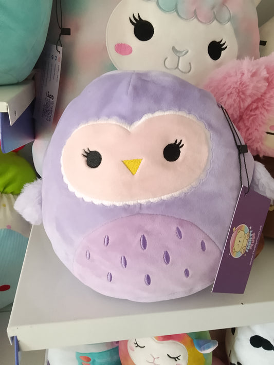 Squishmallows Scarlito the Barn Owl plush toy.
