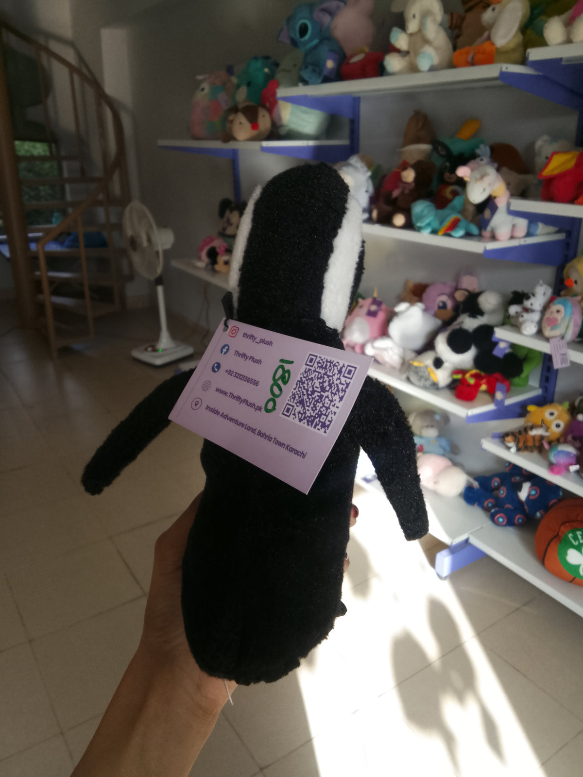 Aurora World Mini Flopsie African Penguin plush
