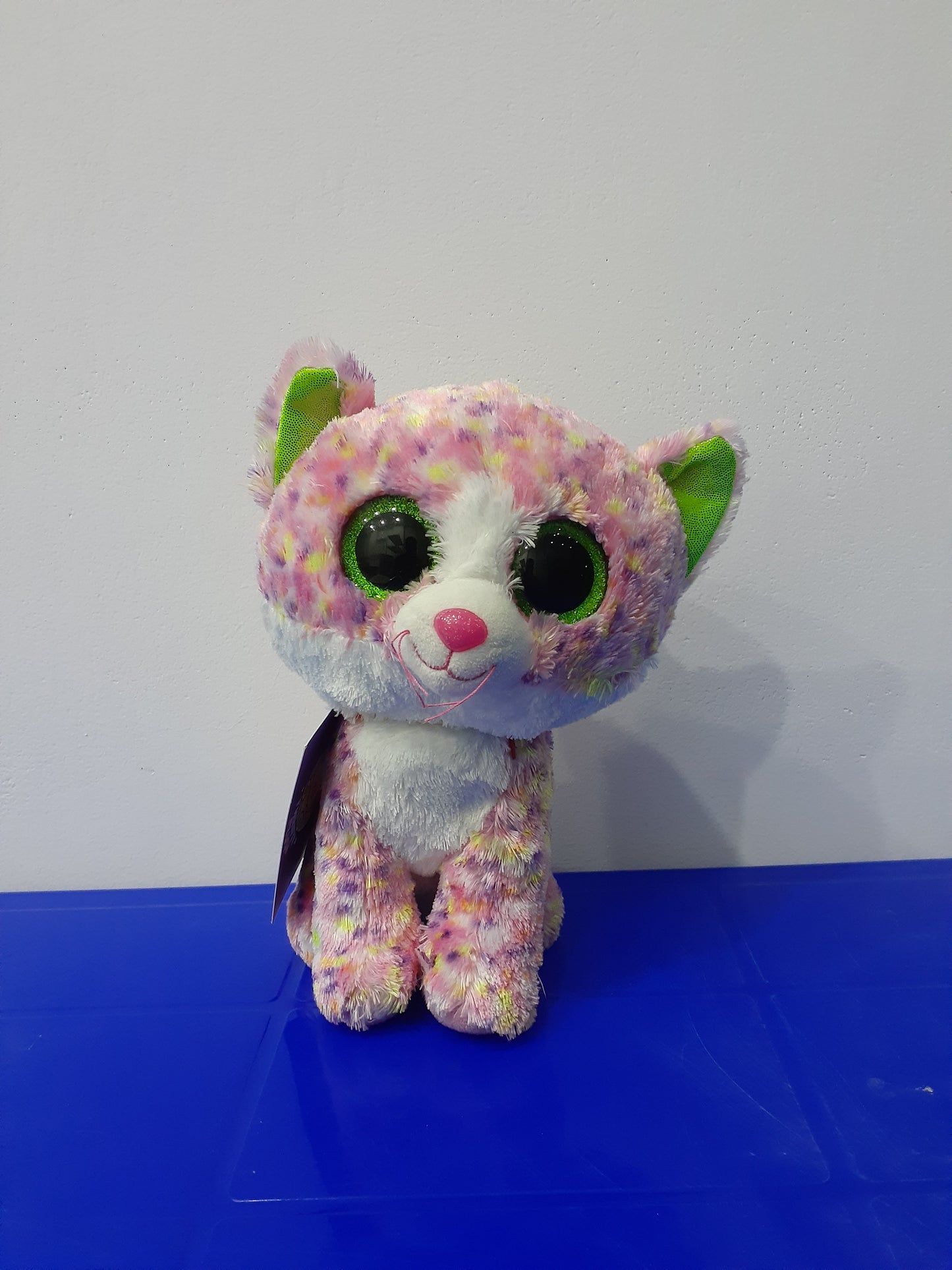 Ty Beanie Boos Sophie The Pink Cat,  
