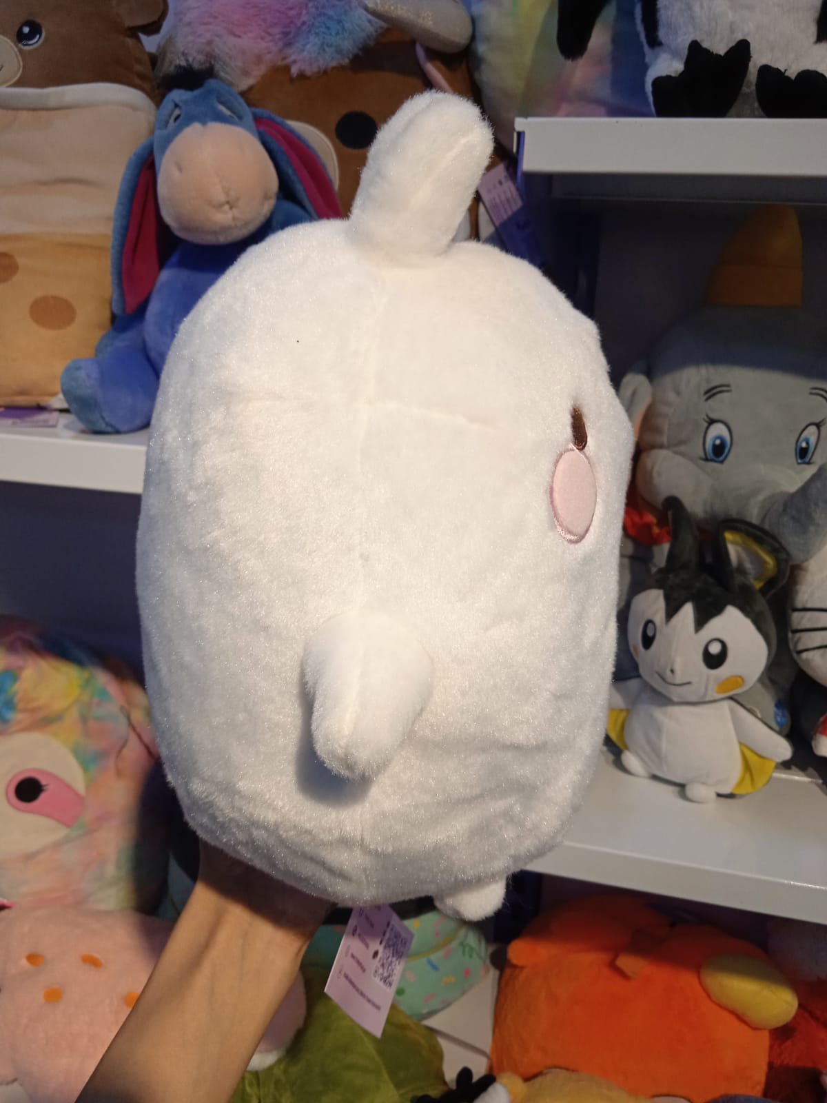 Molang the Bunny Plush Toy.