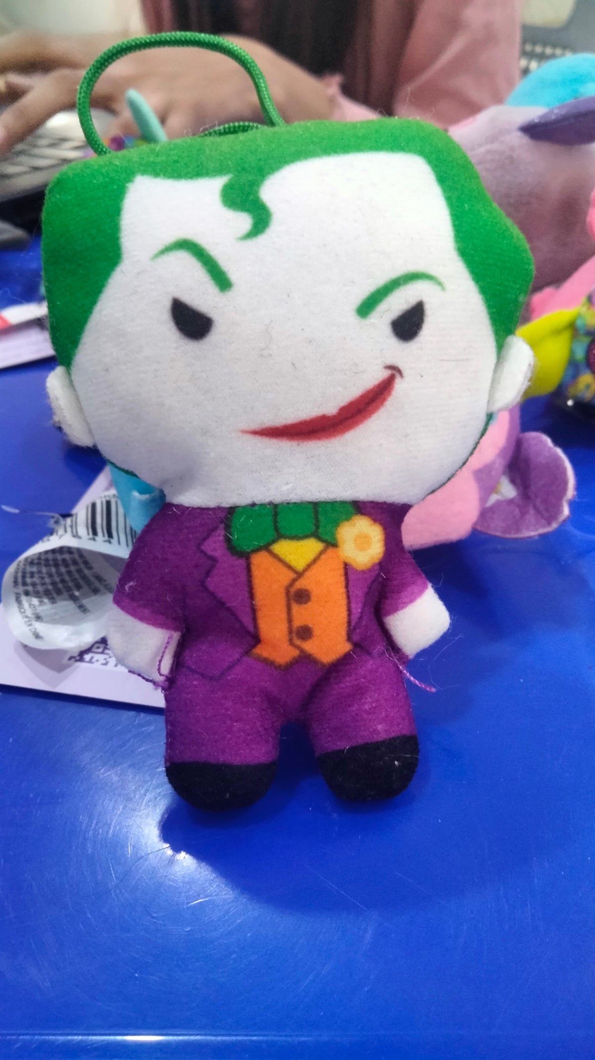 DC Justice League plush toy featuring The Joker.