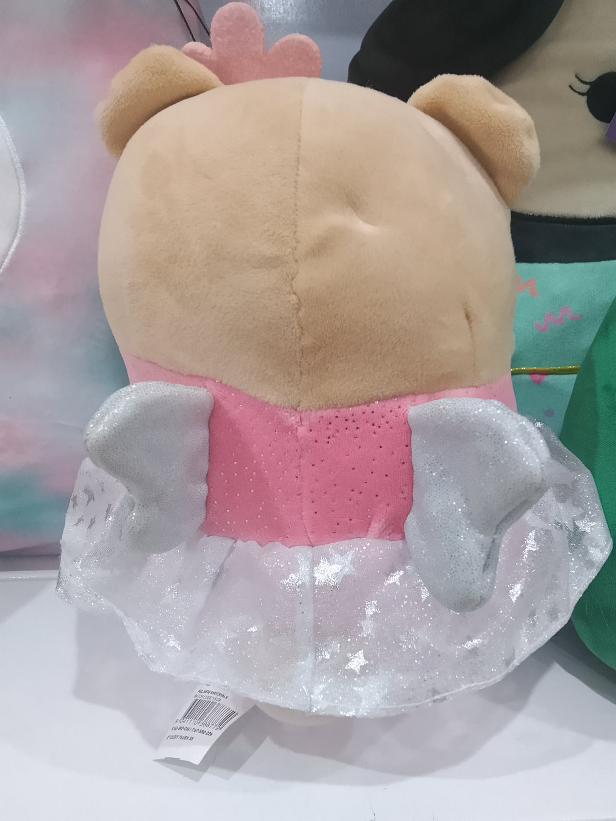 Squishmallows plush toy a Ballerina brown bear