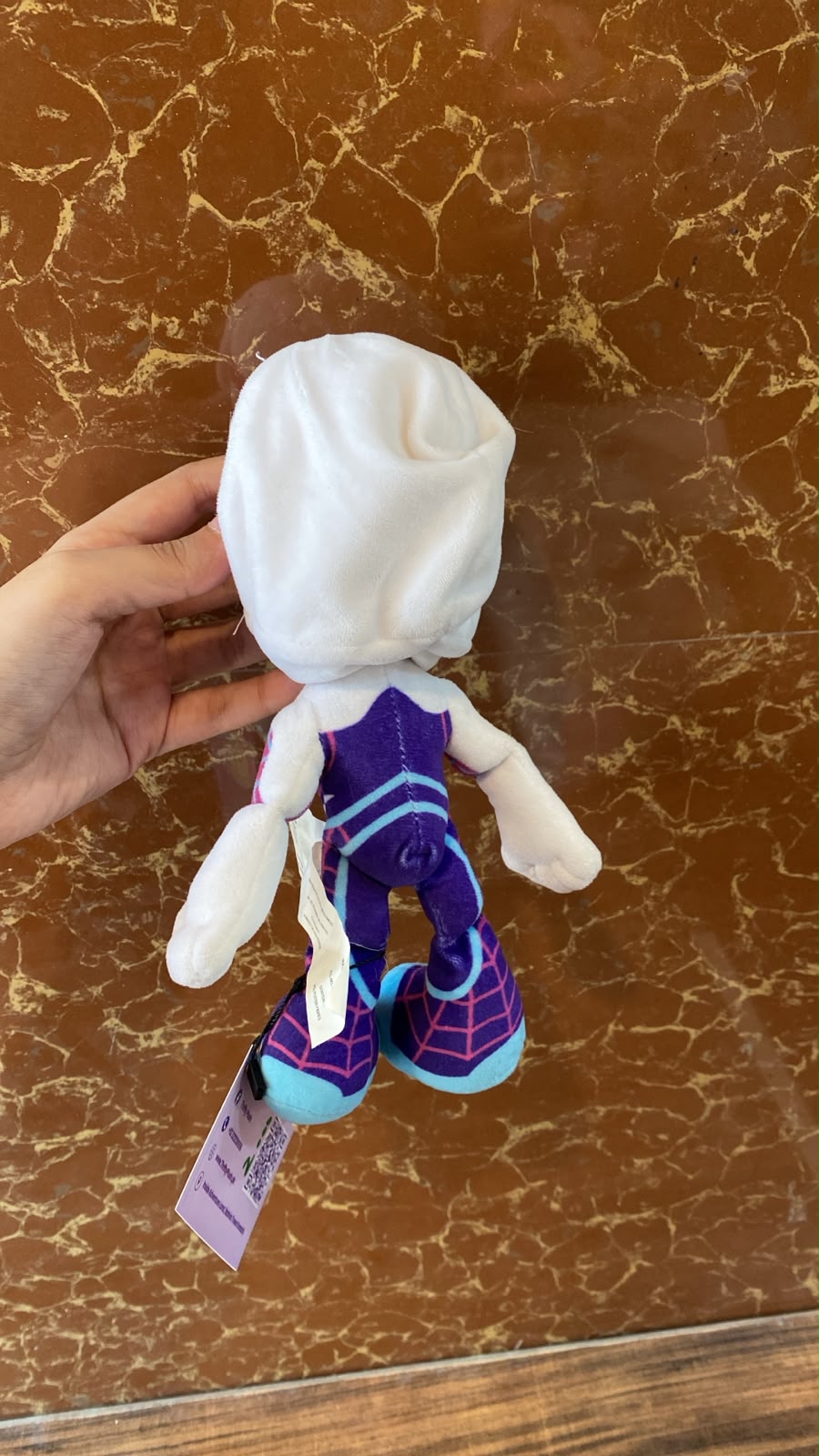 Marvel Spidey Friends Ghost-Spider Little Plush Toy